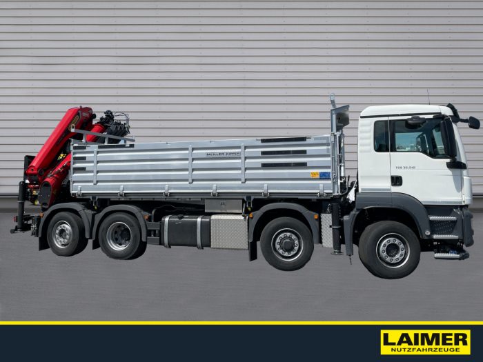 MAN TGS 35.510 Kipper/Heckkran