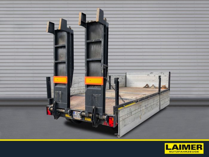 Gföllner 2-Achs Tieflader-Transportanhänger AP 80 T Laimer Nutzfahrzeuge