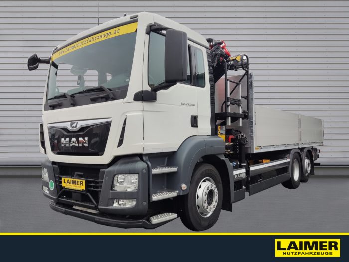 MAN TGS 26.360 6X2-4 BL Pritsche/Frontkran