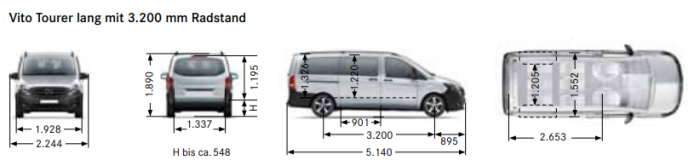 Mercedes Benz Vito 116 CDI Kombiwagen