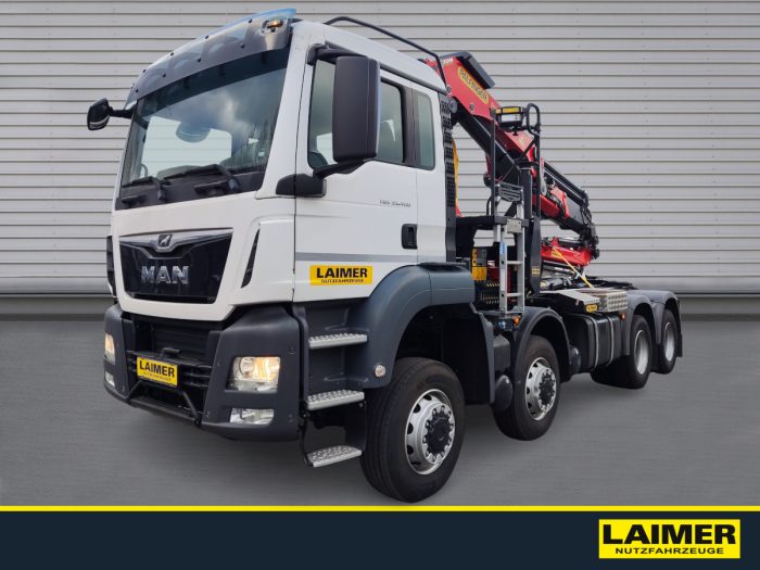 MAN TGS 35.400 8X6 BB Abrollkipper/Kran