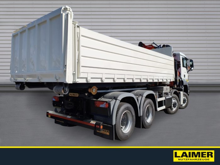 MAN TGS 35.400 8X6 BB Abrollkipper/Kran – Bild 7