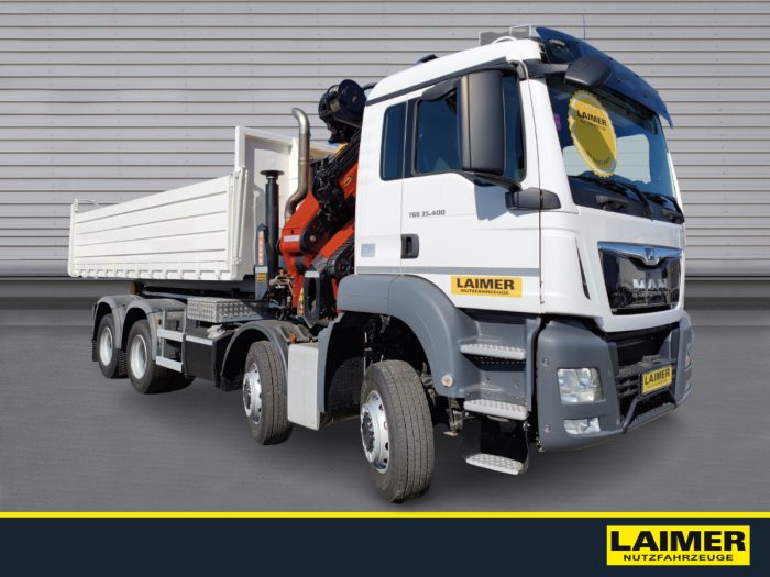 MAN TGS 35.400 8X6 BB Abrollkipper/Kran – Bild 5