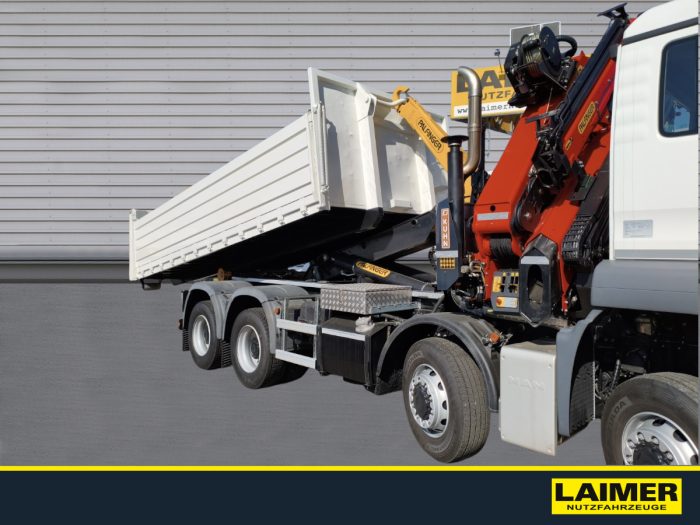 MAN TGS 35.400 8X6 BB Abrollkipper/Kran – Bild 6