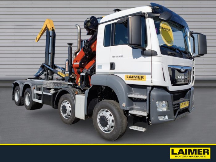 MAN TGS 35.400 8X6 BB Abrollkipper/Kran – Bild 4