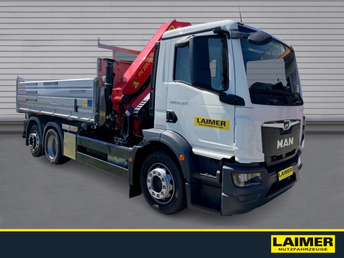 MAN TGM 26.320 6x2-4 BL CH Kipper/Frontkran