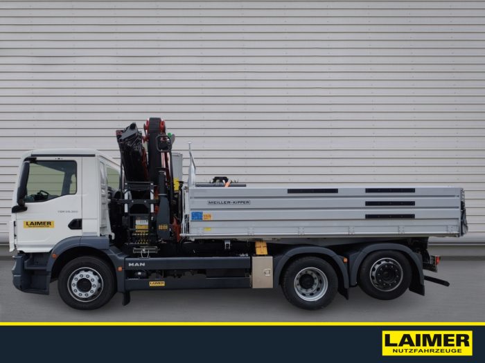 MAN TGM 26.320 6x2-4 BL CH Kipper/Frontkran – Bild 6