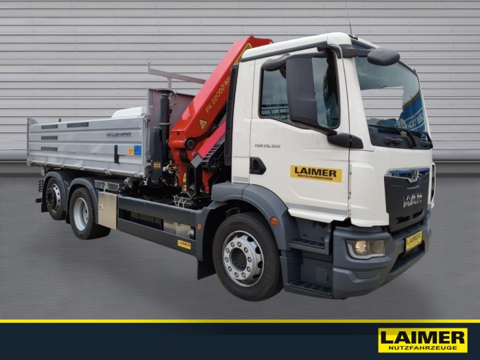 MAN TGM 26.320 6x2-4 BL CH Kipper/Frontkran