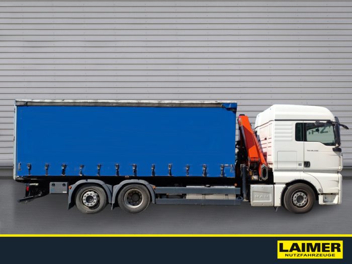 MAN TGX 26.440 6X2-4 LL  Pritsche/Plane/Frontkran – Bild 5