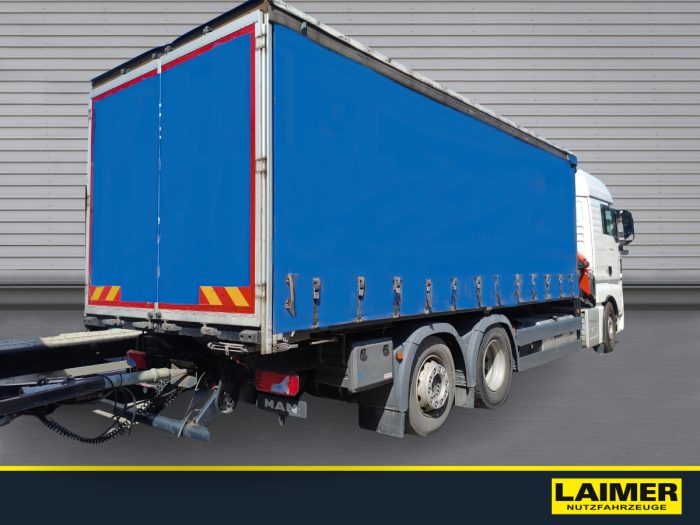 MAN TGX 26.440 6X2-4 LL  Pritsche/Plane/Frontkran – Bild 4