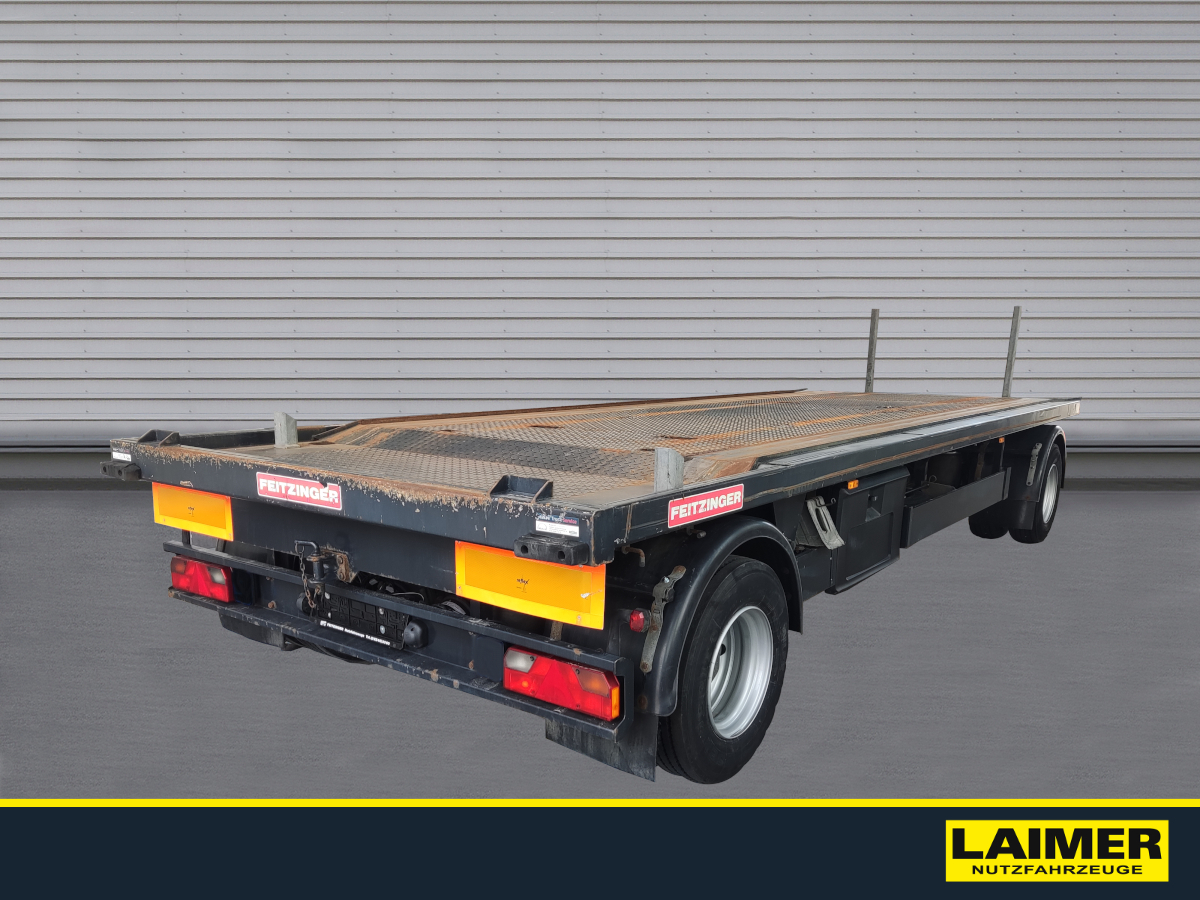 FEITZINGER 2-ACHS ANHÄNGER ABROLLCONTAINER/PRITSCHE – Bild 2