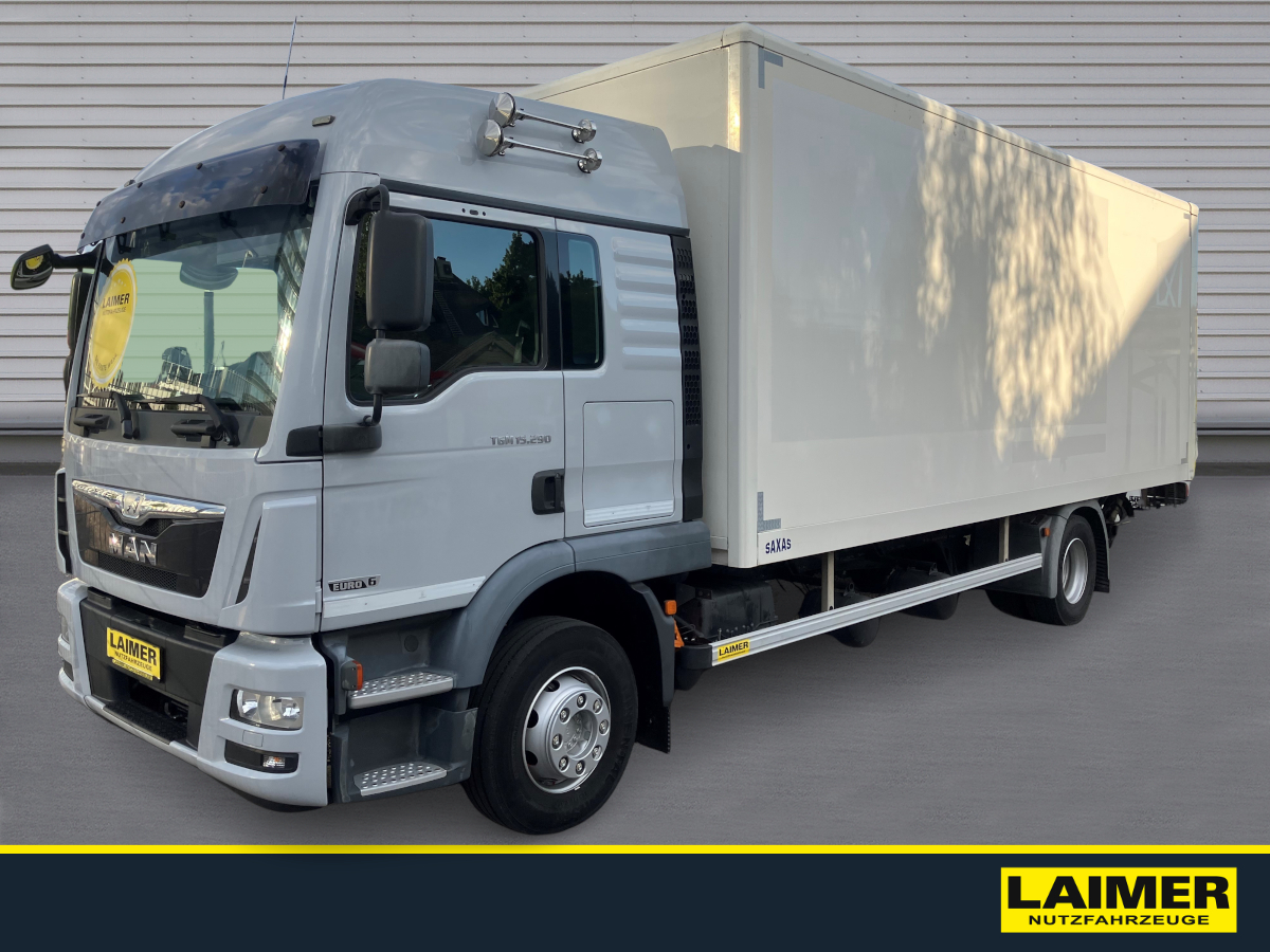 MAN TGM 15.290 4X2 BL KOFFER/ROLLTOR/LBW