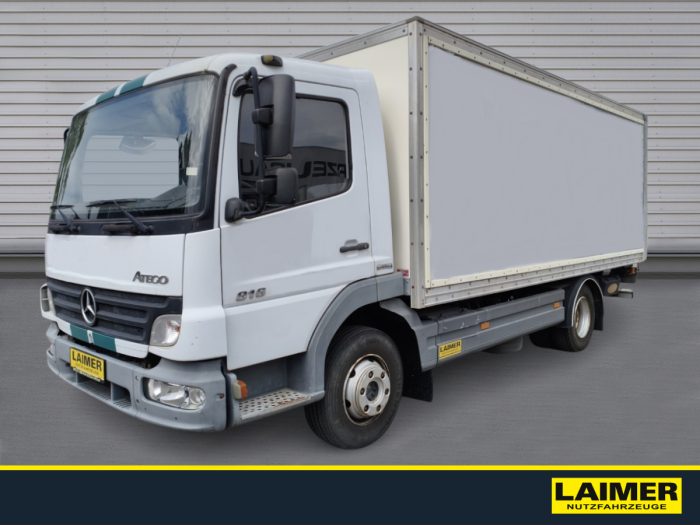 Mercedes Benz Atego 816 4X2 Koffer/LBW