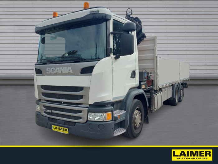 Scania G 370 LB6x2*4HNB Pritsche/Frontkran