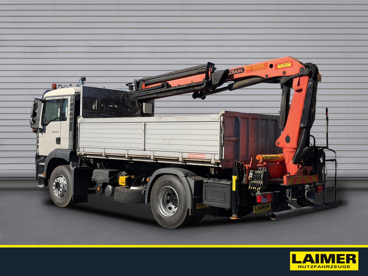 MAN TGA 18.350 4X2 BL Kipper/Heckkran – Bild 2