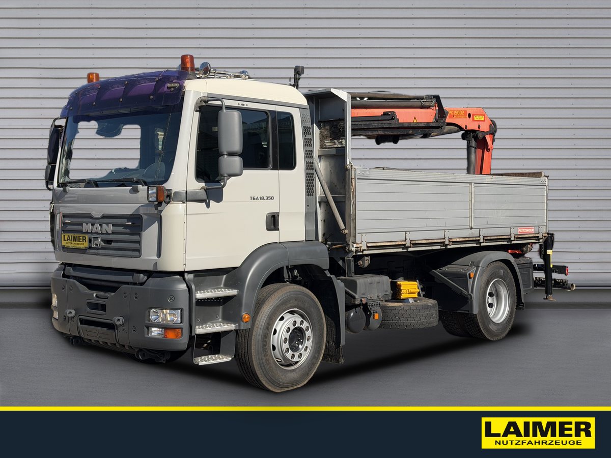 MAN TGA 18.350 4X2 BL Kipper/Heckkran