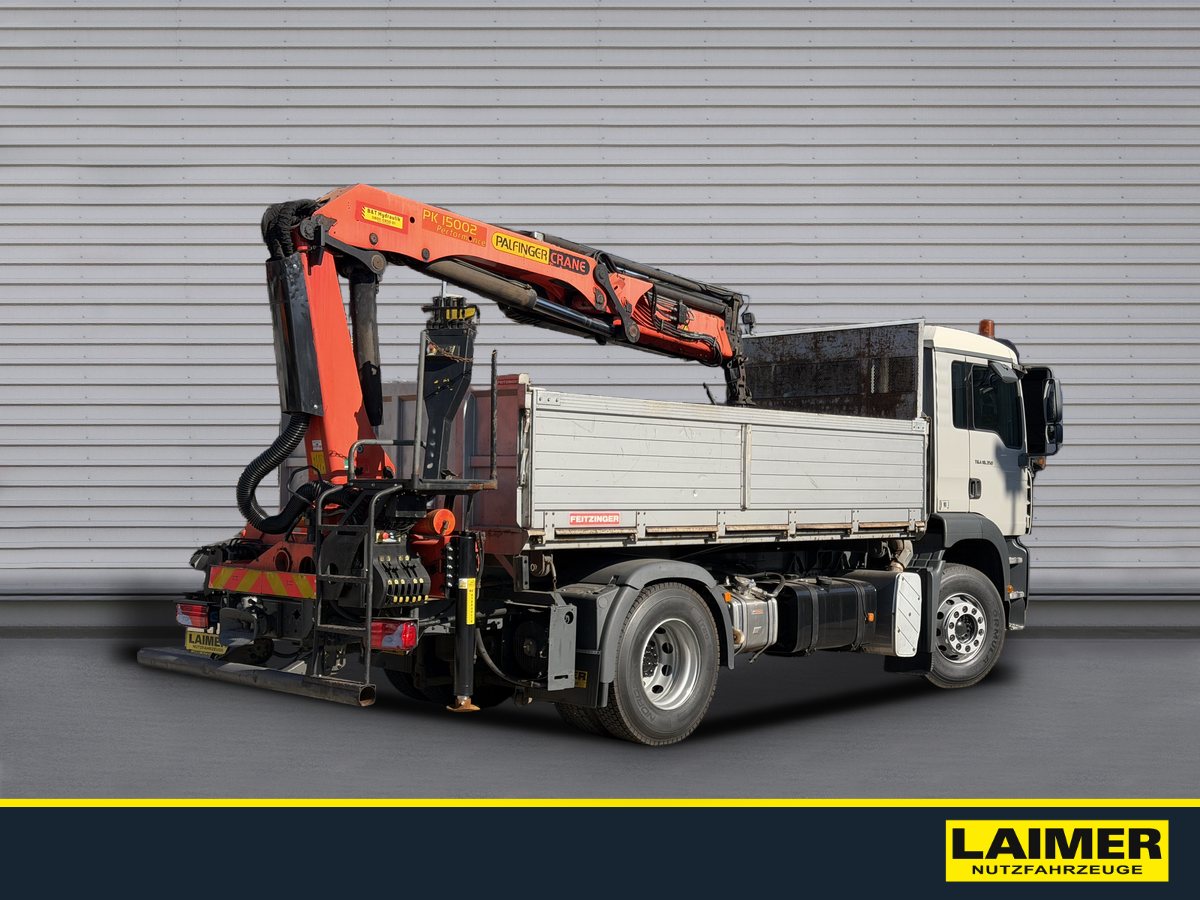 MAN TGA 18.350 4X2 BL Kipper/Heckkran – Bild 4