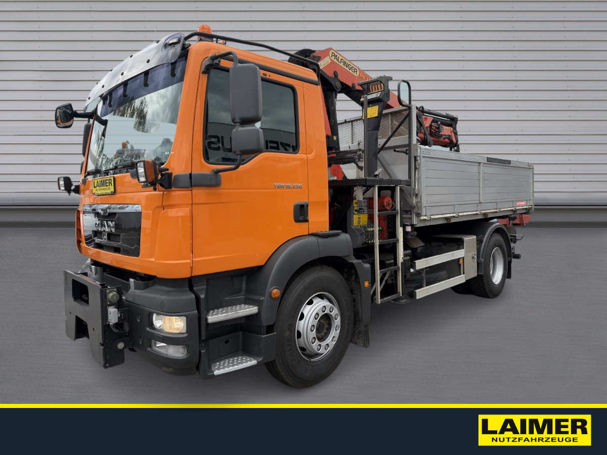 MAN TGM 18.250 4X2 BL Kipper/Frontkran