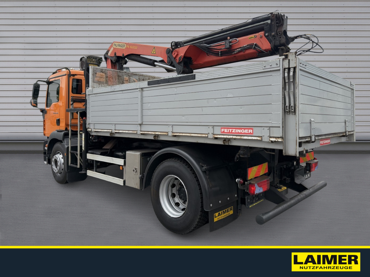 MAN TGM 18.250 4X2 BL Kipper/Frontkran – Bild 4