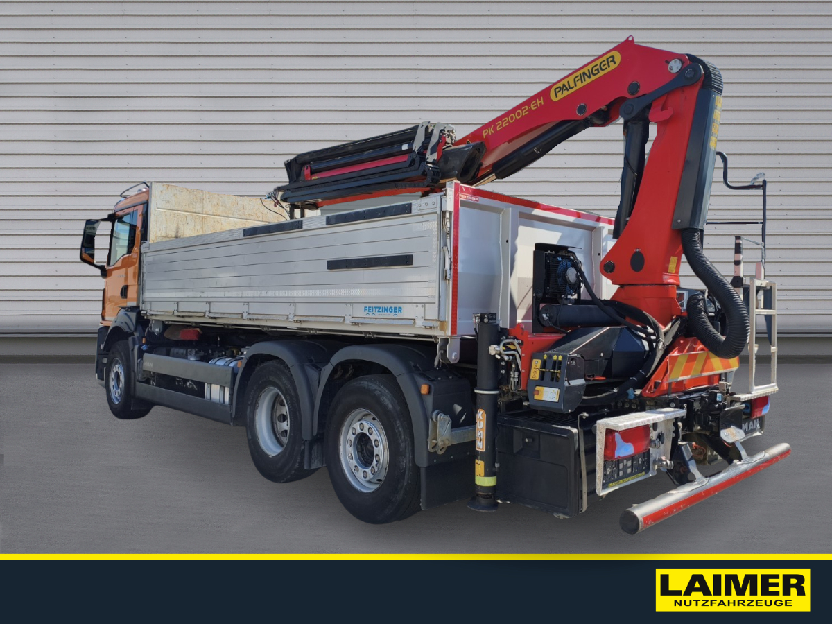 MAN TGS 26.360 6x2-4 LL CH Kipper/Heckkran – Bild 8