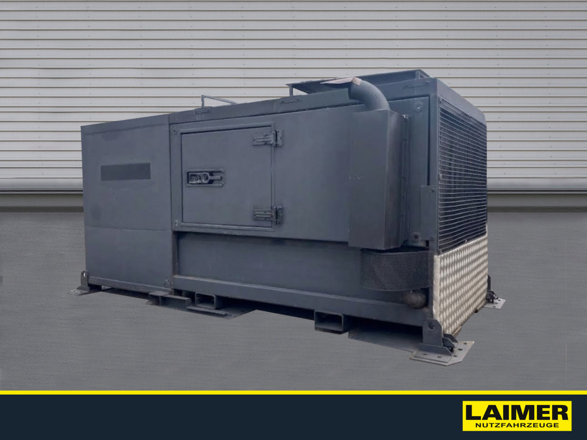 Notstromaggregat 87,5 kVA / 70 kW – Sisu/Valmet Diesel